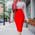 How To Style A Bodycon Skirt Casually