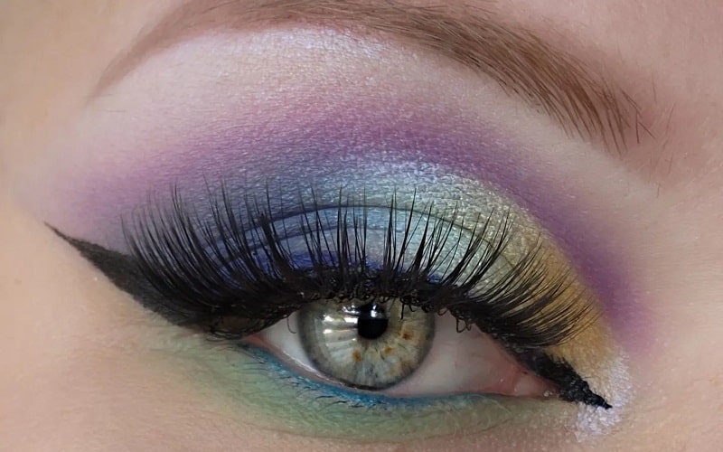 Mermaid Eye Makeup